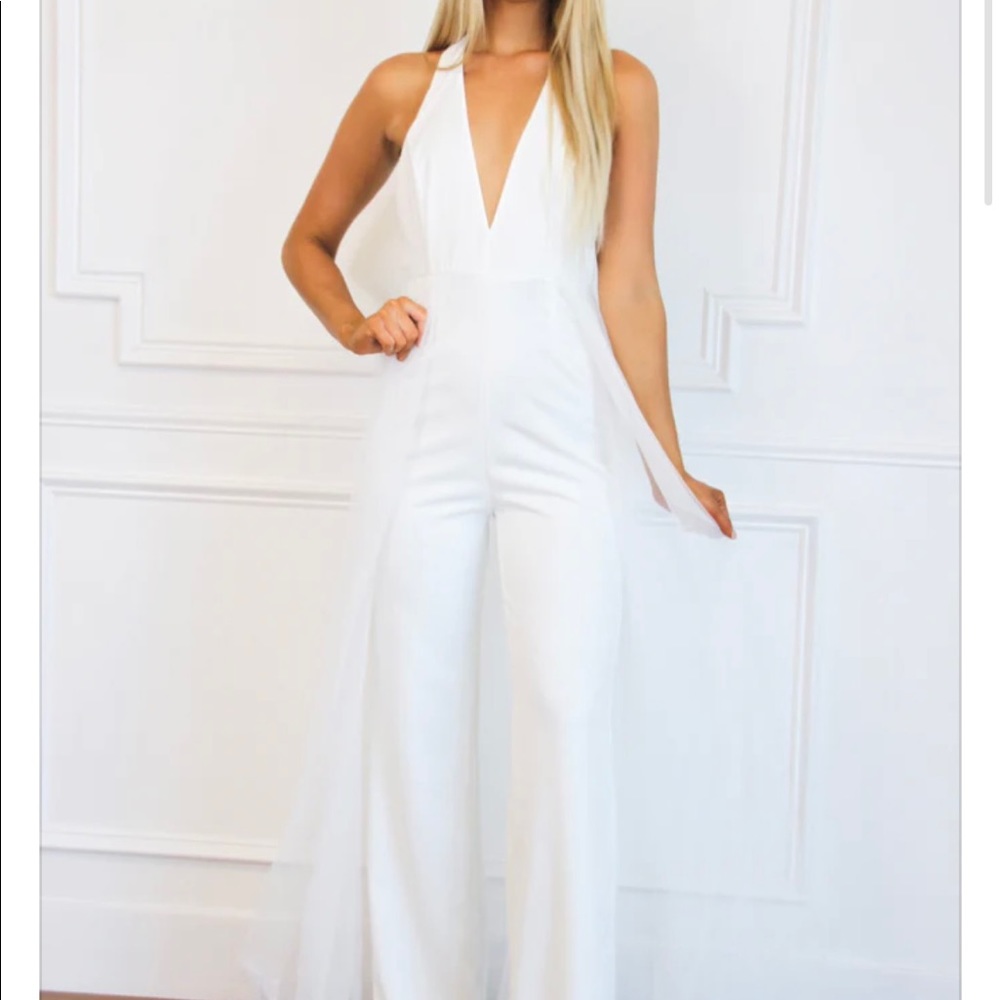 White jumpsuit